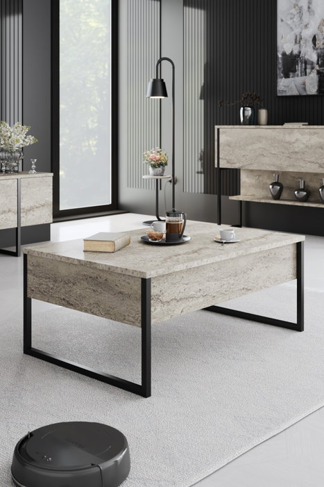 Hanah Home Luxe Set - Travertino y Negro Hanah Home Luxe Set - Travertino y Negro